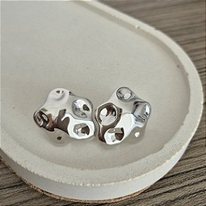 Brinco flor orgânica ANTIALÉRGICA