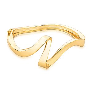 Bracelete curvo espiral e liso ANTIALÉRGICO