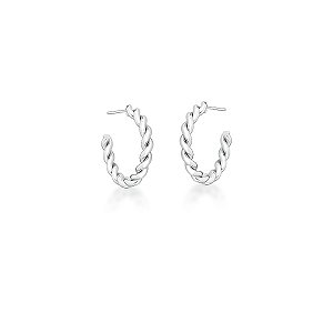 Argola pequena torcida ANTIALÉRGICA