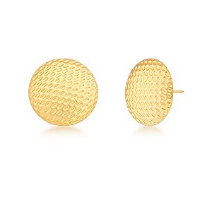 Brinco buds texturizado acetinado ANTIALÉRGICO