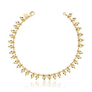 Tornozeleira mini bolinhas ANTIALÉRGICA