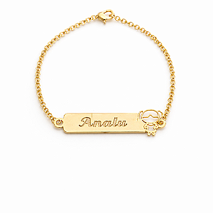 Pulseira PERSONALIZADA infantil ANTIALÉRGICA
