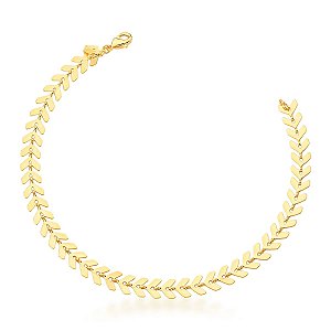 Tornozeleira folhas II ANTIALÉRGICA