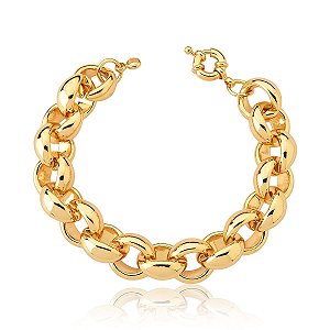 Pulseira elos largos ANTIALÉRGICA