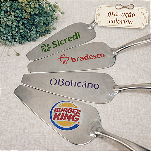 Espátula de Bolo Personalizada Colorida – Brinde Corporativo e Eventos