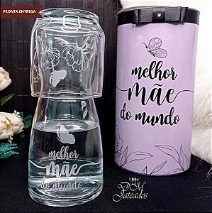 Presente Dia Das Mães - Kit Moringa Água + Tubo Lata