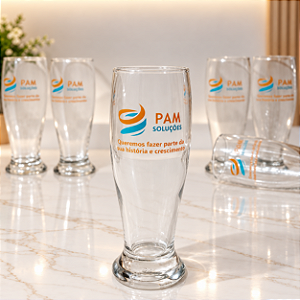Copo Munich para Cerveja Personalizado – Gravação Colorida UV