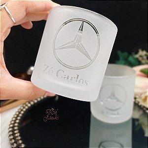 Copo para whisky personalizado - Jateamento Total
