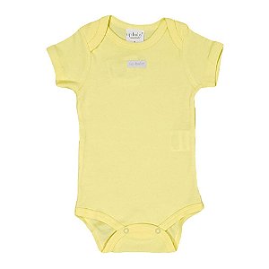 Body Bebê em Suedine Manga Curta Up Baby