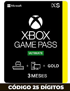 Game Pass Ultimate3 Meses  Pague no boleto ou Cartão em 12x