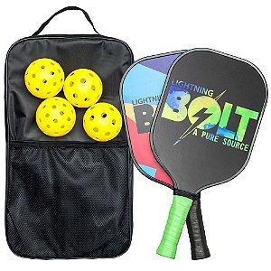 Padel para 4 Pessoas com Raquetes e Bolas, 1h