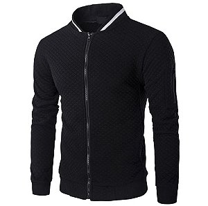 Jaqueta bomber slim masculina