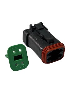 Kit de conectores de bujão Cat® (4 pinos)