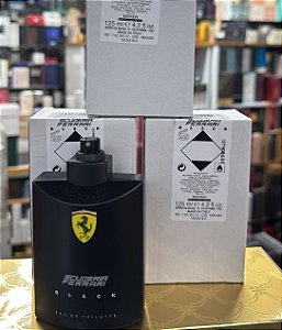TESTER- Ferrari Black Eau de Toilette - Perfume Masculino 125ml