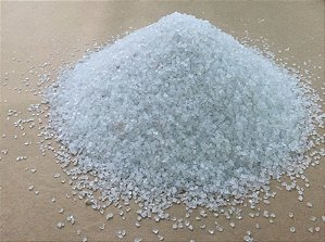 Grão De Quartzo - Malha 14 Dióxido De Silício Branco