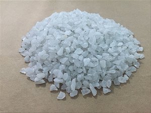 Grão De Quartzo - Malha 4 Dióxido De Silício Branco