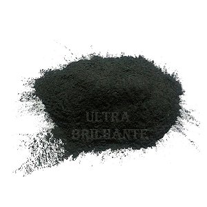 Oxido De Aluminio Preto Ultra Brilhante - Malha 320