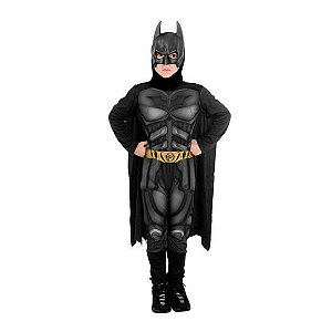 Fantasia Batman Infantil Standard - O Cavaleiro das Trevas Ressurge
