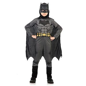 Fantasia Batman Infantil Standard - Liga da Justiça