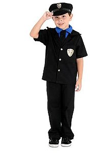 Fantasia Policial Infantil Masculino