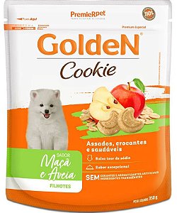 Golden Cookie para Cães Filhotes Maçã e Aveia 350g