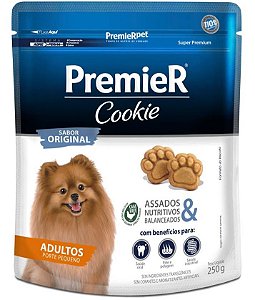 Cookie Premier para Cães Adultos Porte Pequeno 250gr