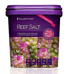 Sal Para Aquário Marinho Reef Salt Aquaforest 5kg