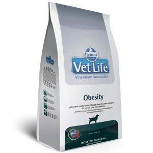 Ração Farmina Vet Life - Natural Obesity e Diabetic - Para Cães Adultos Obesos e Diabéticos 2Kg