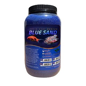 Areia MBreda  Azul Blue Sand - Pote de 6KG