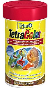 Ração Tetra Color Flakes - 100ml - 20g