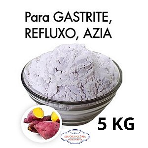 POLVILHO DE BATATA DOCE ROXA 100% PURO 5KG