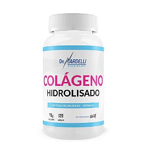 COLÁGENO HIDROLISADO 500MG PEPTAN HD - 120 CÁPSULAS
