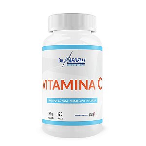 VITAMINA C 500 MG - SEM AÇÚCAR - SEM GLÚTEN 120 CÁPSULAS