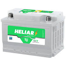 Bateria Automotiva Heliar SIL TECH HE65HD 24 Meses de Garantia CCA550 M60AD