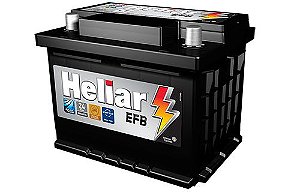 Bateria Automotiva Heliar Start-Stop HFB60HD EFB 24 meses de garantia CCA560 MF60AD