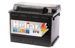 Bateria Automotiva Heliar Start-Stop HFB72PD EFB 24 meses de garantia CCA700 MF72LD