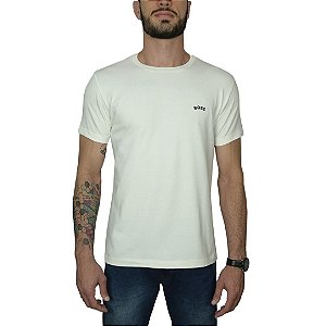 Camiseta Boss Branco Logo Clássico Peito