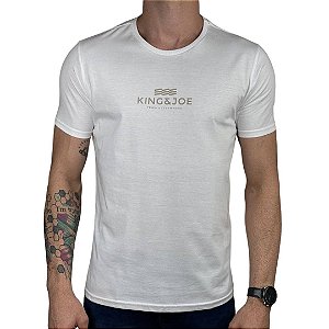 Camiseta Kingejoe Off-White Estampada From EveryWhere