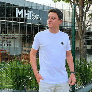 Camiseta Básica Txc Branco Estampada 191380