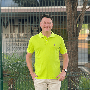 Polo Ralph Lauren Verde Limão Logo Colorido