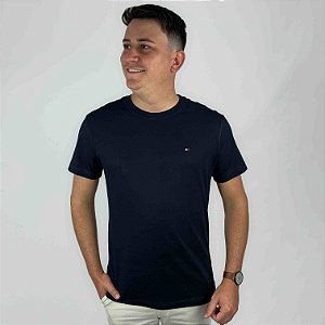 Camiseta Tommy Hilfiger Preta Essential