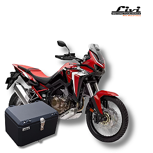 Baú Central 50L Honda Africa Twin 1100L ADV SPORT + SUPORTE !