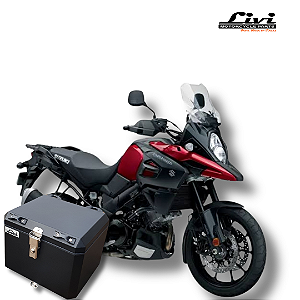 TOP CASE LIVI 43L SUZUZKI V-STROM 1000 + SUPORTE ( TODOS OS ANOS )