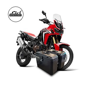 Baús Laterais 35L Honda CRF 1000L Africa Twin + Suportes.