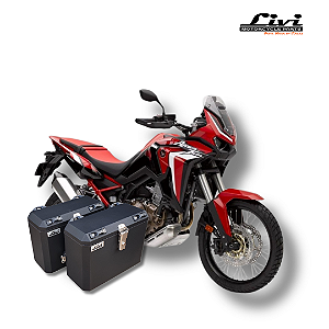 Baús Laterais 35L Honda CRF 1000L Africa Twin + Suportes.