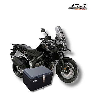 TOP CASE LIVI 50L SUZUKI V-STROM 1050 COM SUPORTE !