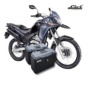 Baús Laterais 35L  Honda XRE 300 MAIS SUPOTES