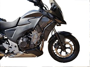 PROTETOR MOTOR/CARENAGEM HONDA CB 500x  COM PEDALEIRAS) até 2019
