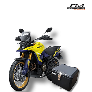 Baú central 43 litros  V-STROM 800/800DE  + Suporte!