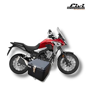 Baú Central para CB 500X 43 litros + Suporte